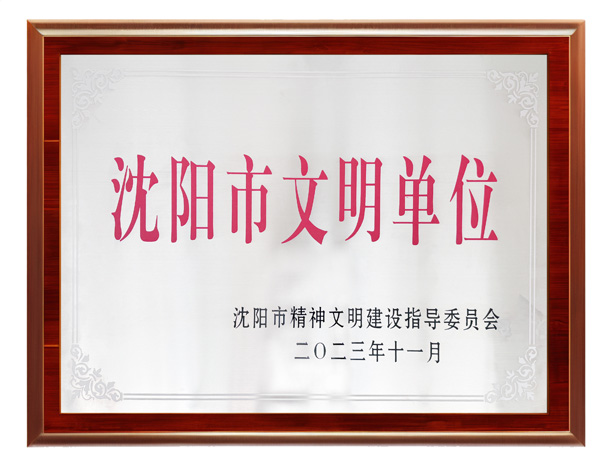 沈阳市文明单位--必赢242net官网